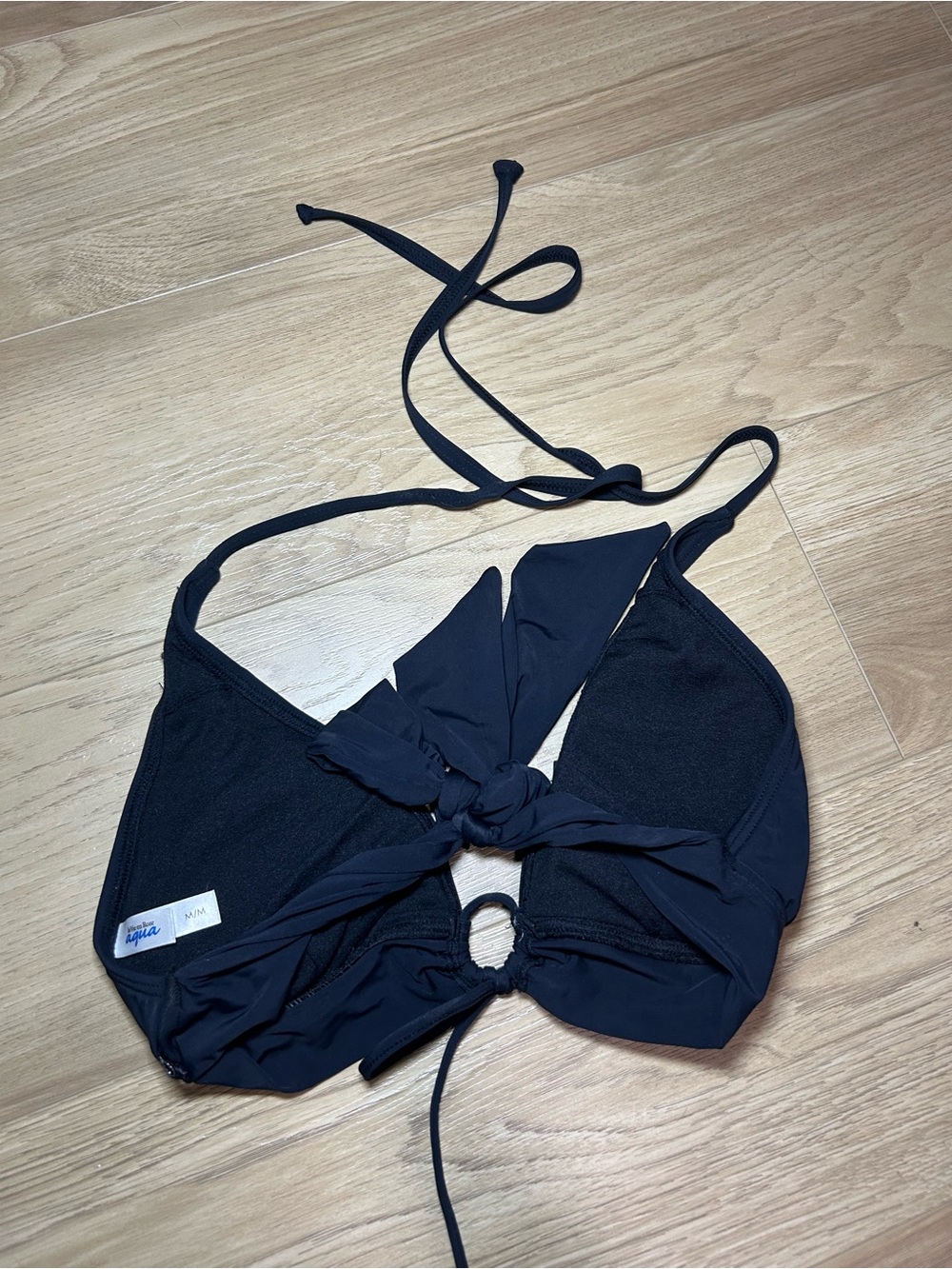 La Vie En Rose Black Halter Bikini Top - Picture 4 of 4